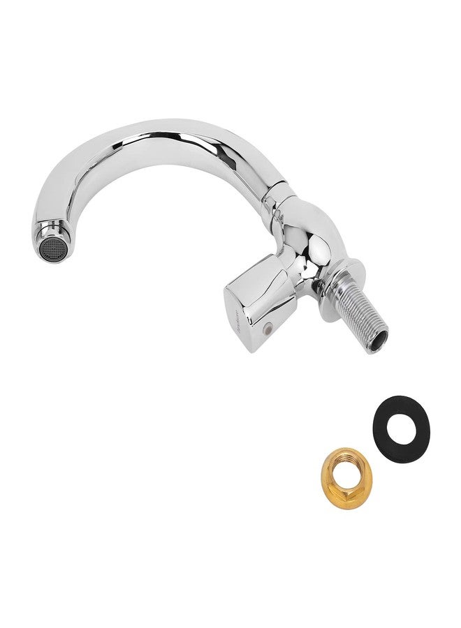 Hindware F740034CP Dove Sink Tap for Kitchen with Swivel (Deck Mounted), Brass with Chrome Finish - Image 5